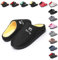 Git-up Pantoufles en Mousse à Mémoire de Forme pour Hommes et Femmes Chaussures de Maison Douces Chaudes et Larges Semelle Intérieure et Extérieure Antidérapante, 42/43 Jaune