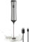 Montalatte palmare, montalatte ricaricabile tramite USB, montalatte palmare regolabile per cappuccini, cioccolata calda, frullati, mix di uova,Silver