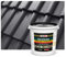 Isolbau Dachfarbe - 20 kg RAL Farbe Fassadenfarbe Nano Dachlack Sockelfarbe Wetterfest - Lösemittelfrei, Wasserdicht, UV-beständig - Anthrazit