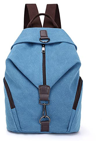 PADGENE - Zaino di tela da donna, borsa da viaggio, grande capacità, stile casual, borsa per vacanze, viaggi, escursioni, campeggio