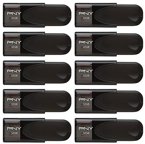 PNY 32GB Attaché 4 USB 2.0 10-Pack