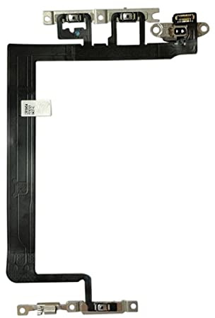 OnlyTech - Replacement Power and Volume Buttons Flex Cable for iPhone 13 with Assembled Metal Brackets