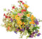 Gelb&Schwarz Künstliche Pflanzen, Seiden-Wildblumen, Dekoration, 6 Stück, für Garten, Innenbereich, Gänseblümchen, draußen, künstliche Blumen, Blumenkasten