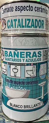 DKOR PINTURA ESMALTE PARA BAÑERAS, AZULEJOS Y SANITARIOS BLANCO BRILLO 750 ML. ANALGON