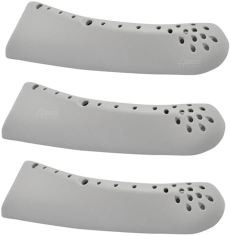Lot de 3 aubes de tambour pour machine à laver compatibles avec Candy 180 x 53 mm (6 cosses/clip) 41021913