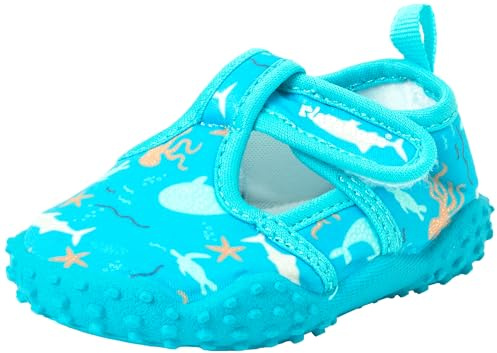 Playshoes Bathing Shoes Aqua, Sea Creatures, 6 UK Child