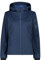 CMP WOMAN JACKET ZIP HOOD B.BLUE MEL-PROVENZA - 42
