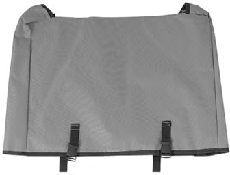 Abdeckung für Gartenwagen, 54 x 36 cm, wasserdicht, staubdicht, Regenschutz, Wagenwagen, Trolley, Aufbewahrungstasche, Tragetaschen für Gartenwagen (grau)