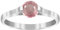 0,30 ct Saphir rose Bague empilable en argent sterling 925 CADEAU POUR ELLE (54)