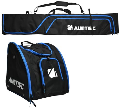 AUMTISC Skitasche Set Skisack &Skischuhtasche