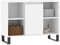 Homvdxl Under Sink Bathroom Cabinet – Under Sink Storage for Bathroom - Freestanding Under Basin Cabinet with Open Shelves – Under Sink Cupboard (White)