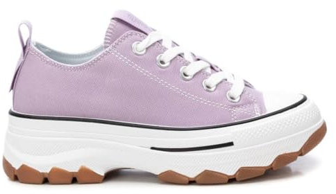 REFRESH - Zapatilla Mujer Lila - Calzado Cómodo y Versátil - Moda Casual - Modelo 17247702 (Talla 41)