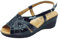 Cinzia Soft IO17567V Nero Sandali Confort Donna in Pelle Verniciata Zeppa Media fibia (Taglia 39)