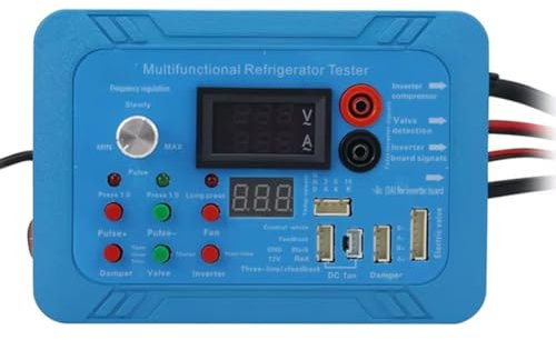 Pesderty 220V Refrigerator Compressor Inverter Board Tester Pulse Solenoid Valve Inverter Refrigerator Test Universal