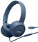 JBL Tune 520C, kabelgebundene On-Ear-Kopfhörer mit Mikrofon, Pure Bass Sound, EQ-Presets, USB-C-Anschluss, faltbares Design und kabelsalatfreies Kabel, Blau