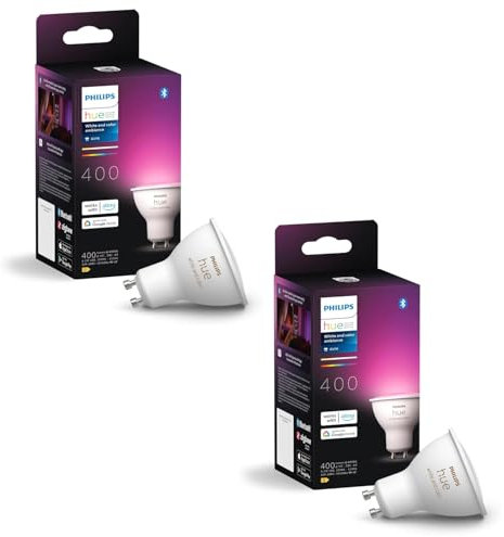 Philips Hue 4 x Ampoule GU10 White and Color Ambiance