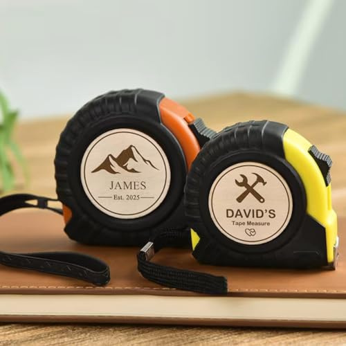 Personalisiertes Maßband, Maßband mit individueller Gravur, Geschenk for Papa, Opa, Männer, Vatertag, einziehbares Maßband(3m 10ft)