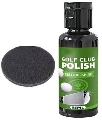 Golfschläger-Reinigungsset – Restaurierungswerkzeuge für die Wartung von Keileisen, Stahlrillenschärfer mit Bürste, Poliertuch, kompaktes Set für Golfplatzübungen und Golferausrüstung, 8 x 3 x 3 cm