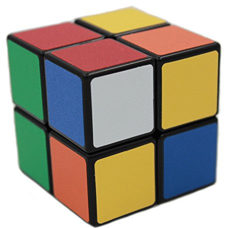 MEISHINE® 2x2x2 Zauberwürfel Geschwindigkeit Cube Magic Cube Speed Puzzle Cube (Black Background)