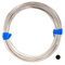 Craft Wire Calibre 18, alambre de plata de ley 925, redondo, medio duro, 5 pies