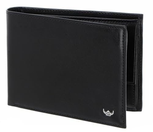 Golden Head Colorado RFID Protect Billfold Coin Wallet Black