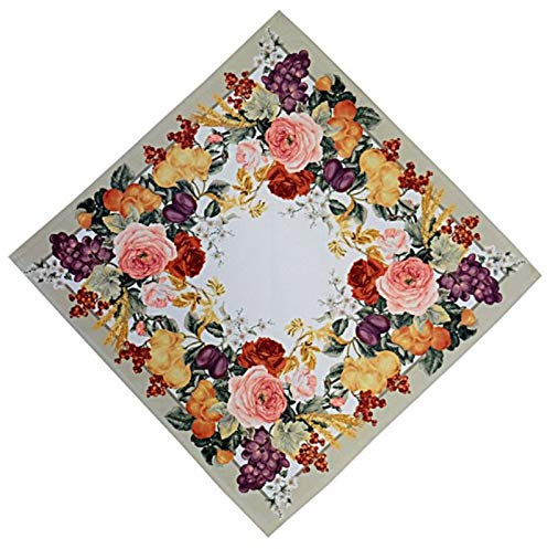Raebel Tischdecke Pflegeleicht Mitteldecke Decke Rosendecke Herbst Druckdecke 40x40 cm