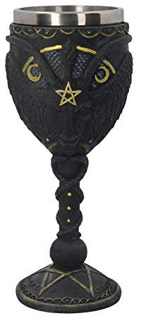 Baphomet Deko Kelch Becher Gothic Larp Rollenspiel 666 Satan Teufel Ritual