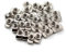 M5 T Nut Nickel Plated Carbon Steel T Slot Nut For 2020 Aluminum Extrusion European Standard (Pack of 100)