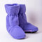 Decolores | Botas Térmicas de Semilla para Microondas | Calentador de Pies Ideal para Invierno | Zapatillas Calefactables para Mujer | Alivia Dolor y Calienta Pies | Talla S (35-37 EU) | Morado