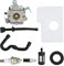 Vergaser Kit, Kettensäge Vergaser Vergaserfilter Dichtungssatz Passend für MS170 MS180 017 018 Kettensäge Teile Zubehör