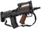 Seasy CADA C81022W Technik Gewehr Bausteine Bausatz, 1504 Klemmbausteine Maschinenpistol Bausteine Bausatz, Kompatibel mit Lego