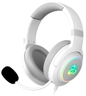 NEWSKILL Sobek Ivory Auriculares Gaming RGB