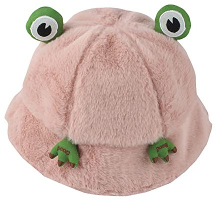 Ygnrggh Teddy Bucket Hat Winter Fischerhut für Damen Plüsch Fischerhut für Damen Winter Eimerhüte Damen Hut Winter Kappe für Damen