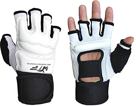 MMA Handschuhe, Halbfinger-Boxhandschuhe, Sparring-Handschuhe, Kickbox-Handschuhe, für Puching-Tasche, Muay-Thai-Käfig, Kampfsport, für Kinder, 1 Paar