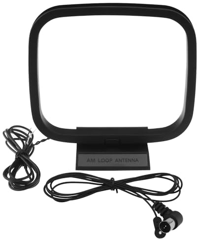 YINETTECH 1 Set AM FM Antenna Replacement Compatible with Denon Compatible with Pioneer Compatible with Marantz Radio Antenna Set Plastic