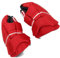 KKPLZZ 1 Paar Rote Eishockey-Handschuhe, Handschutz Erwachsene, Eishockey-Handschuhe Rollschuhlaufen (11 Zoll)