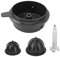 Juicer Accessories for Thermomix Juicer, Plastic Juicer Orange Press Strainers Basket with Press Cone, Juicing Machine Parts Accessories for Thermomix, Juicer Replacement Parts