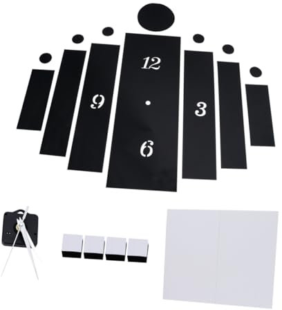 TOPPERFUN Wanduhr Aufkleber Geräuschlose Quartz Uhr Spiegel Design Für Wohnzimmer Schlafzimmer Büro Einfach Anzubringen Abnehmbar Ohne Rückstände Modernes Wandtattoo Für Stilvolle