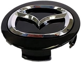 4 Stück Radnabenkappen für Mazda 3/5/6/CX-3/CX-5/CX-7/CX-9 56mm, Felgendeckel Felgenkappen Nabenkappen Nabendeckel Radnabenabdeckung Radnabendeckel Reifen Felgen
