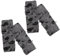 Holibanna 2 Paar Halloween Handschuhe Fingerlose Handschuhe Für Damen Street Dance Handschuhe Party Handschuhe Punk Zubehör Zerlumpte Punk Handschuhe Cosplay Handschuhe Undichte