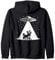 Teacup Yorkie Mom Dad Dog - Funny Alien UFO Zip Hoodie