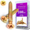 ANVINKU Schrauben Set 100 Stück, M4 x 40 mm Holzschrauben Set, Farbe Zink Holzschrauben Sortiment, Selbstschneidende Schrauben 40 mm, M4 Schrauben Set Holz, Schrauben Sortiment für Reparatur