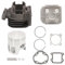 AUROLYNNE Zylinder Kit Cilindro Gruppo 70cc EVO Termico Per 70CC KT00088 per Booster DR Evolution 70cc Minarelli stehend