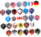 TOGEVAL 90St Dart-Feder-Blatt Darts Dart-Spielzeug Dart-Ersatzflug schlanke Dartflüge fliegendes Spielzeug Dart Flight Dart Outdoor dartpfeile zubehör Dart Set Dart-Zubehör Pfeilflügel PVC