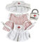 Amagogo Plüsch-Puppenkleidung für 20-cm-Puppe, Krankenschwester-Outfit, Kostüme, Mode, weich, zum Anziehen, Heimwerken, Cartoon-Kuscheltier-Zubehör, Rosa
