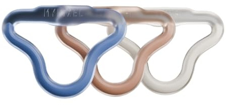 MYHIXEL Pack 3 Rings | Anillo de Silicona para el Pene | Diseño Médico para Prolongar y Mantener Erecciones | Sin Efectos Secundarios | Cómodo y Adaptable | Duradero