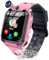 JUBUNRER Smartwatch Bambini GPS Telefono SOS Sveglia Modello di Classe Impermeabile Giochi Fotocamera Smartwatch Bambina Orologio Bambino Ragazze Ragazzi Digitale Regalo 3 a 12 Anni