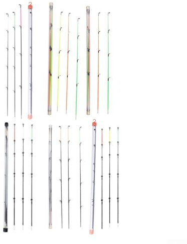 Bebykilemi Fiberglas Top Tip Feeder Karpfenrute, 50–120 g, schnelle Aktion, extra harte Carbon-Angelruten-Spitze, Ersatzzubehör