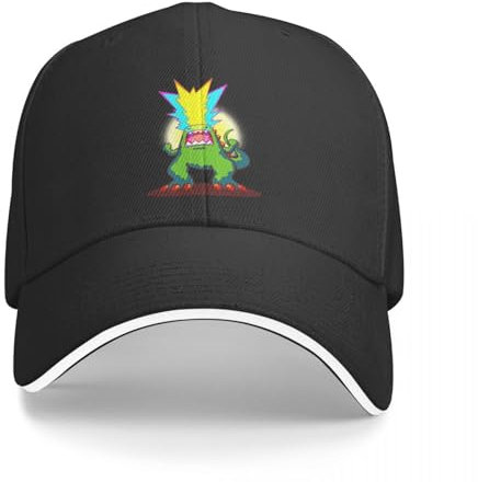 Hip Hop Baseballmütze Domo Kun-Mehrfarbige Mütze mit individuellem Visier für Frauen Mütze mit Visier Fahrradmützen Papas Geschenk