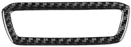 Ksjosji Kohlefaser Dekoration Für Toyota Für GR Für Supra A90 MK5 2019-2024 Auto Innen Scheinwerfer Schalter Carbon Faser Trim Aufkleber Carbon Faser Auto Aufkleber(Black Carbon)